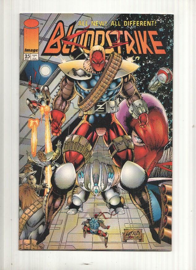 Image: All new all different, Bloodstrike vol.1, numero 25. An Extreme Studios productions