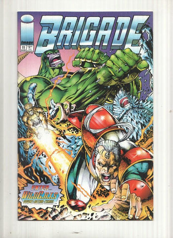 Image: Brigade vol. 2, numero 11 - Enter... Wildcats. An Extreme Studios productions