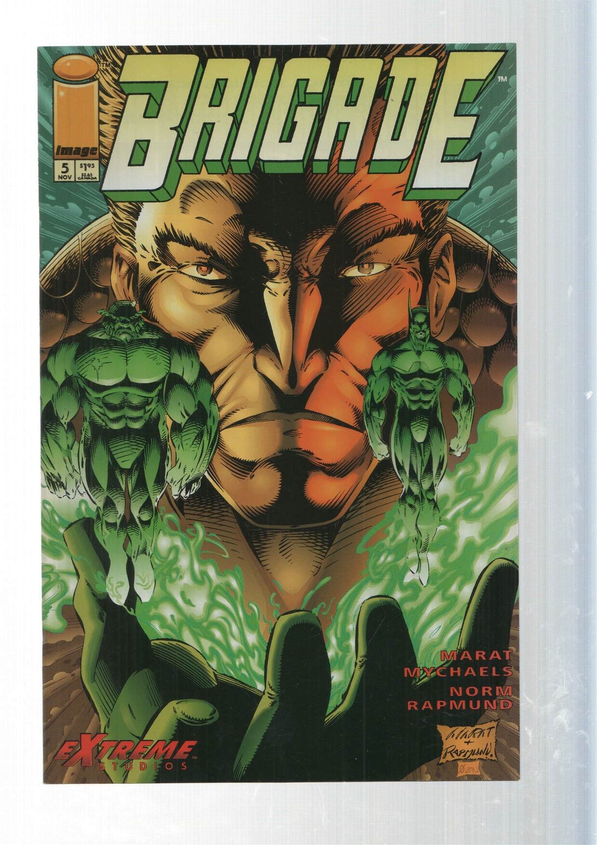 Image: Its a very deepd sea - Brigade Vol. 1, numero 5. An Estreme Studios production