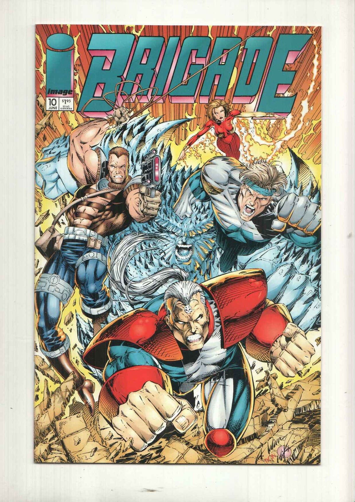 Image: Brigade Vol. 1, numero 10. An Estreme Studios production