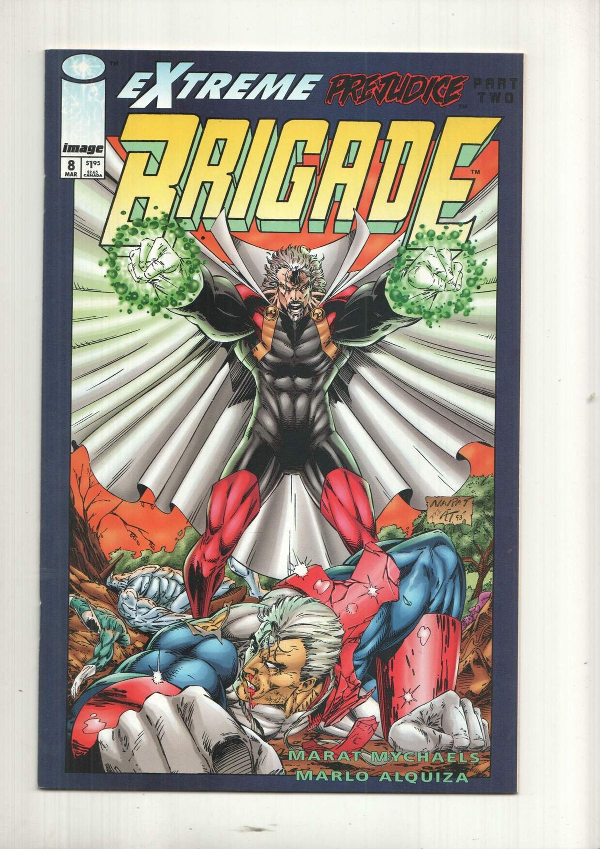 Image: Prejudice part two - Brigade Vol. 1, numero 8. An Estreme Studios production