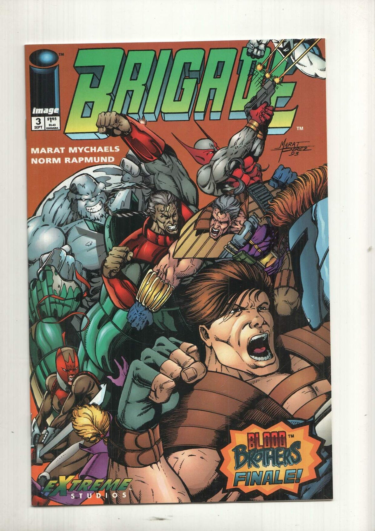 Image: And in the end - Brigade Vol. 1, numero 3. An Estreme Studios production