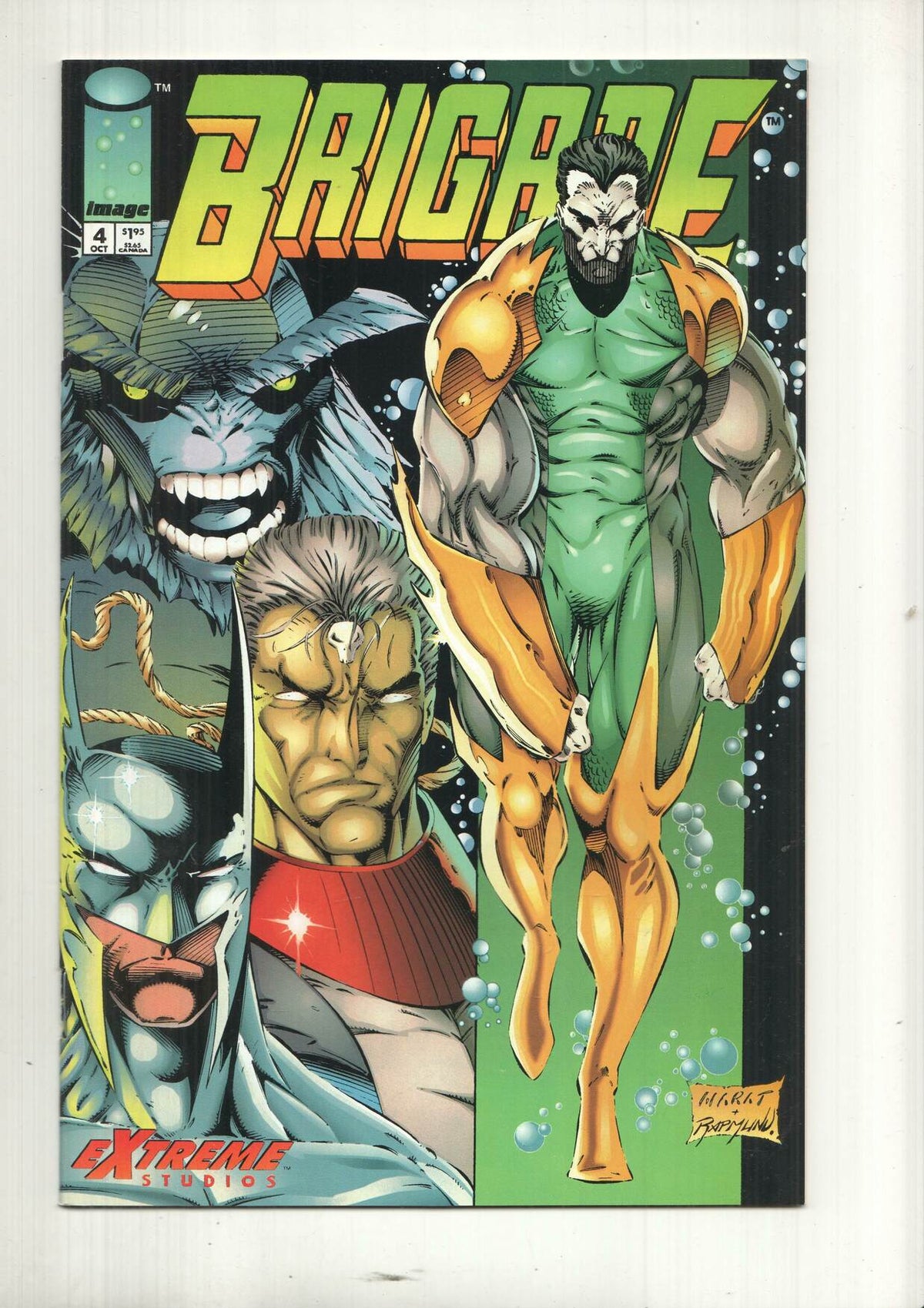 Image: Changes - Brigade Vol. 1, numero 4. An Estreme Studios production