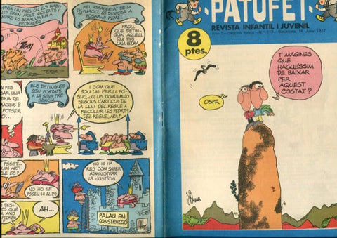 Patufet segona epoca nº 113: Tom i Met; la ciutat sumergida per JAN