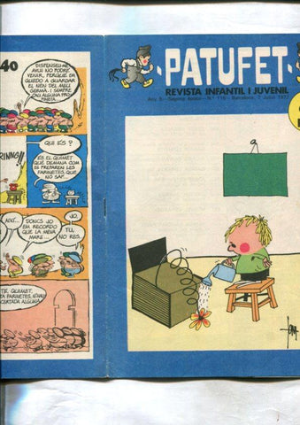 Patufet 2ª epoca nº 116: Feu Ho vosaltres mateixes: cavall de punt, El batlle de Siurana