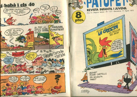 Patufet segona epoca nº 121: Niapsland, terra de taronges quadrades,