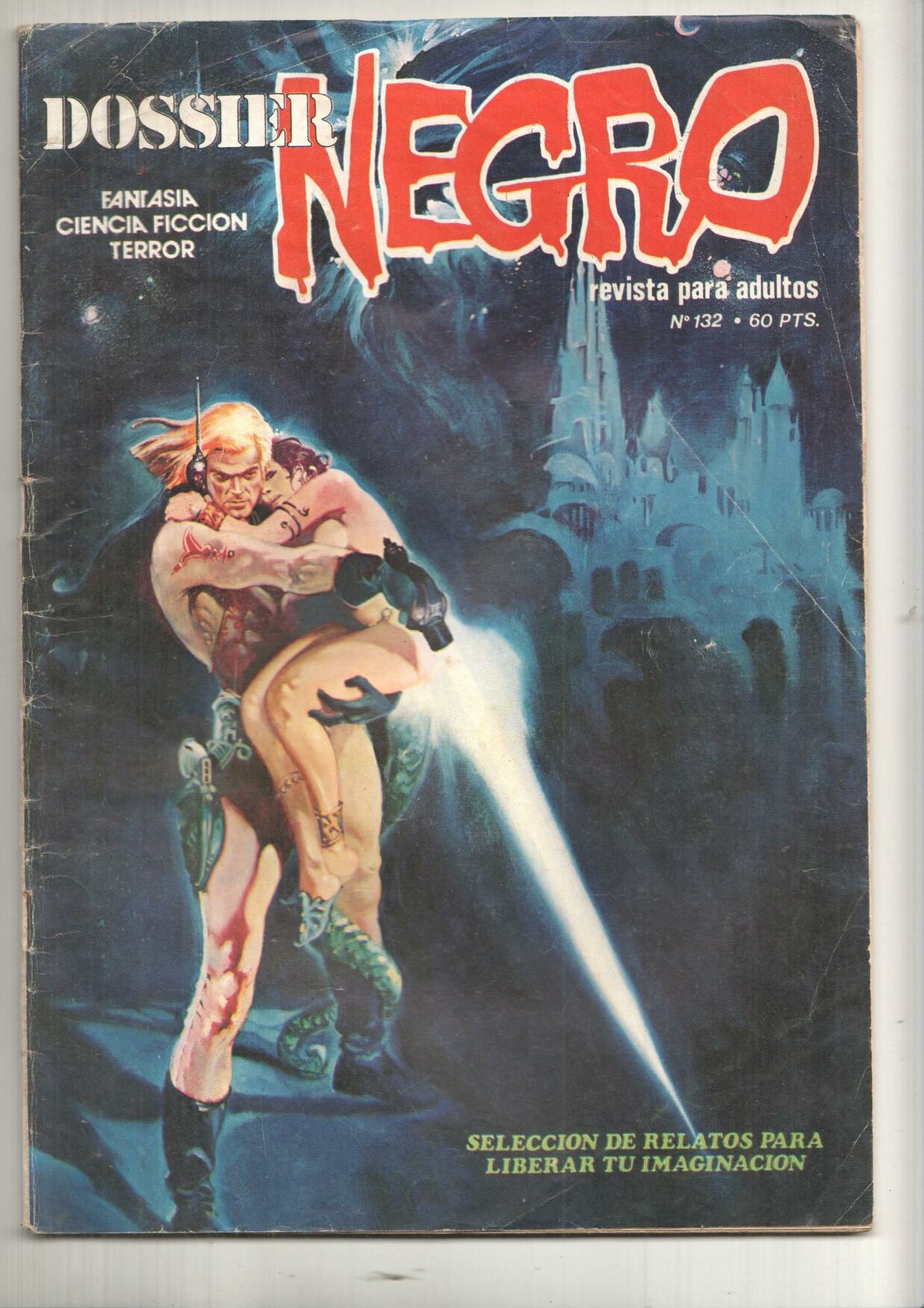 Dossier Negro numero 132 (numerado 3 en trasera)