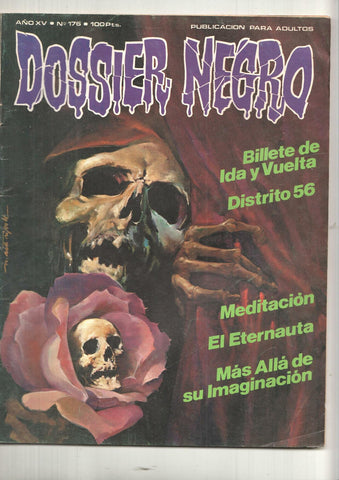 Dossier Negro numero 176: Billete de ida y vuelta