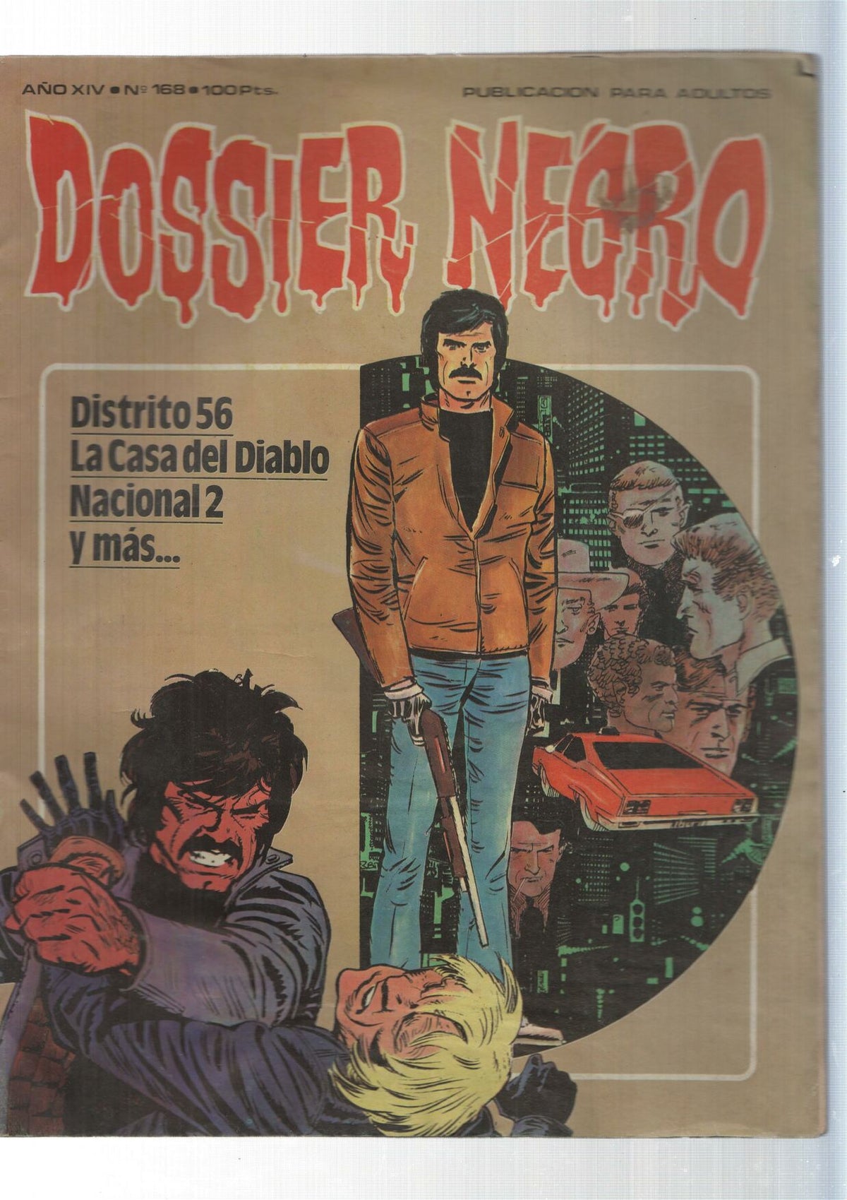 Dossier Negro numero 168: Distrito 56, Nekradamus