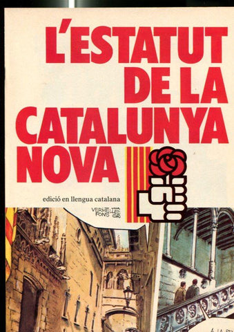 L'estatu de la Catalunya Nova por el PSC en comic
