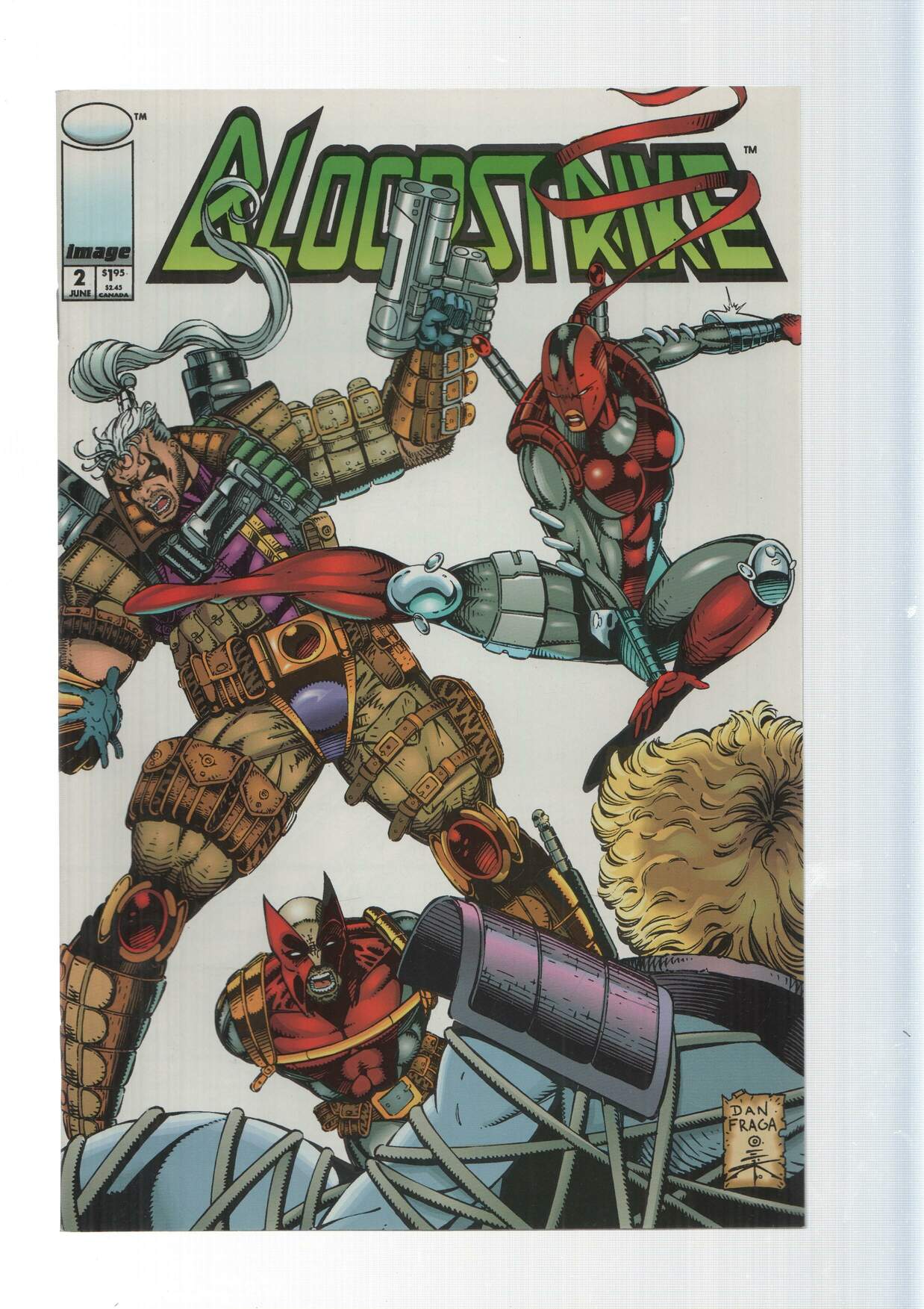 Image: Lethal Action - Bloodstrike Vol.1, numero 2. An Extrem Studios production