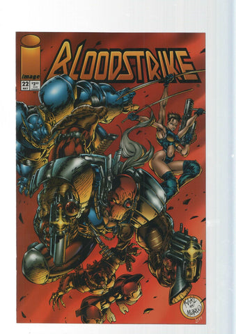 Image: Bloodstrike Vol.1, numero 22. An Extrem Studios production
