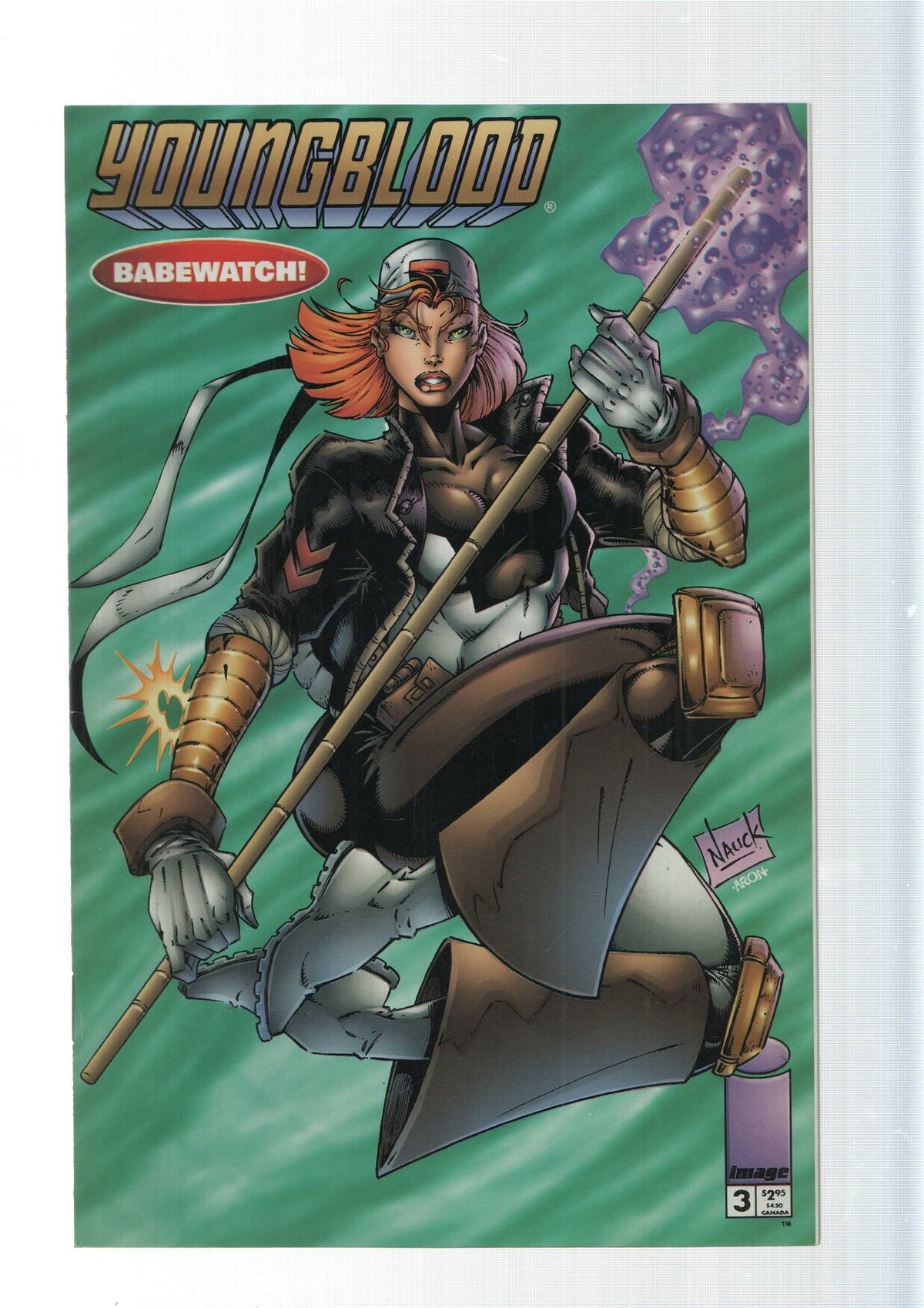 Image: Babewatch - Youngblood vol. 3, numero 2 ALTERNATE COVER C