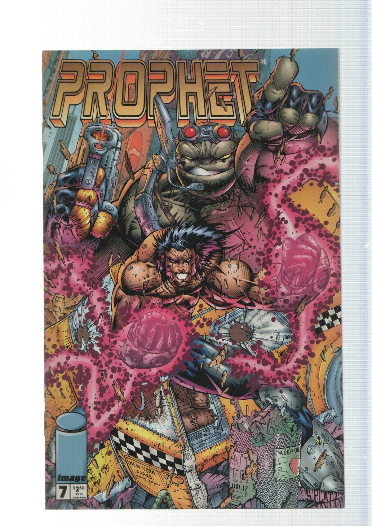 Image: Prophet vol. 2, numero 7. An Extreme Studios production