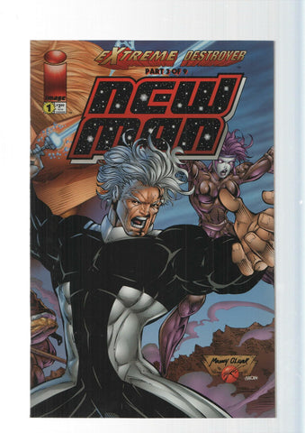 Image: Extreme Destroyer part 3 of 9. New Man vol. 1, numero 1