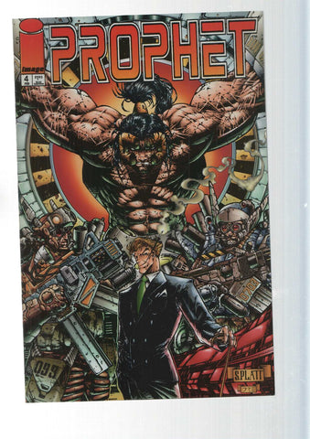 Image: Prophet vol. 1, numero 4. An Extreme Studios production