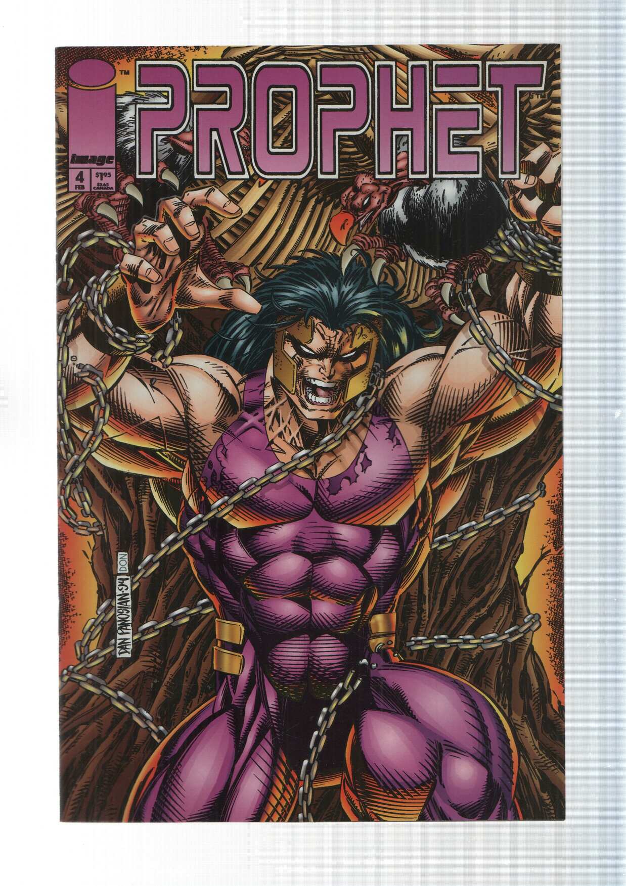 Image: Prophet vol. 1, numero 4 - Dan Panosian. An Extreme Studios production