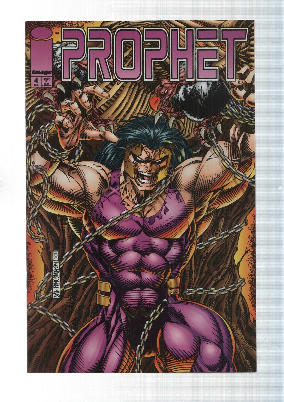 Image: Prophet vol. 1, numero 4 - Dan Panosian. An Extreme Studios production