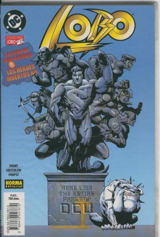 Norma Editorial: Lobo numero 17: La cena de Don Alfonzo - Los heroes muertos no