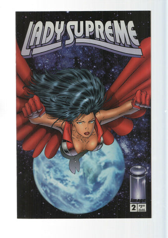 Image: Die and let die, chapter two: a call to Armageddon - Lady Supreme vol. 1, numero 2; New Men special preview edition