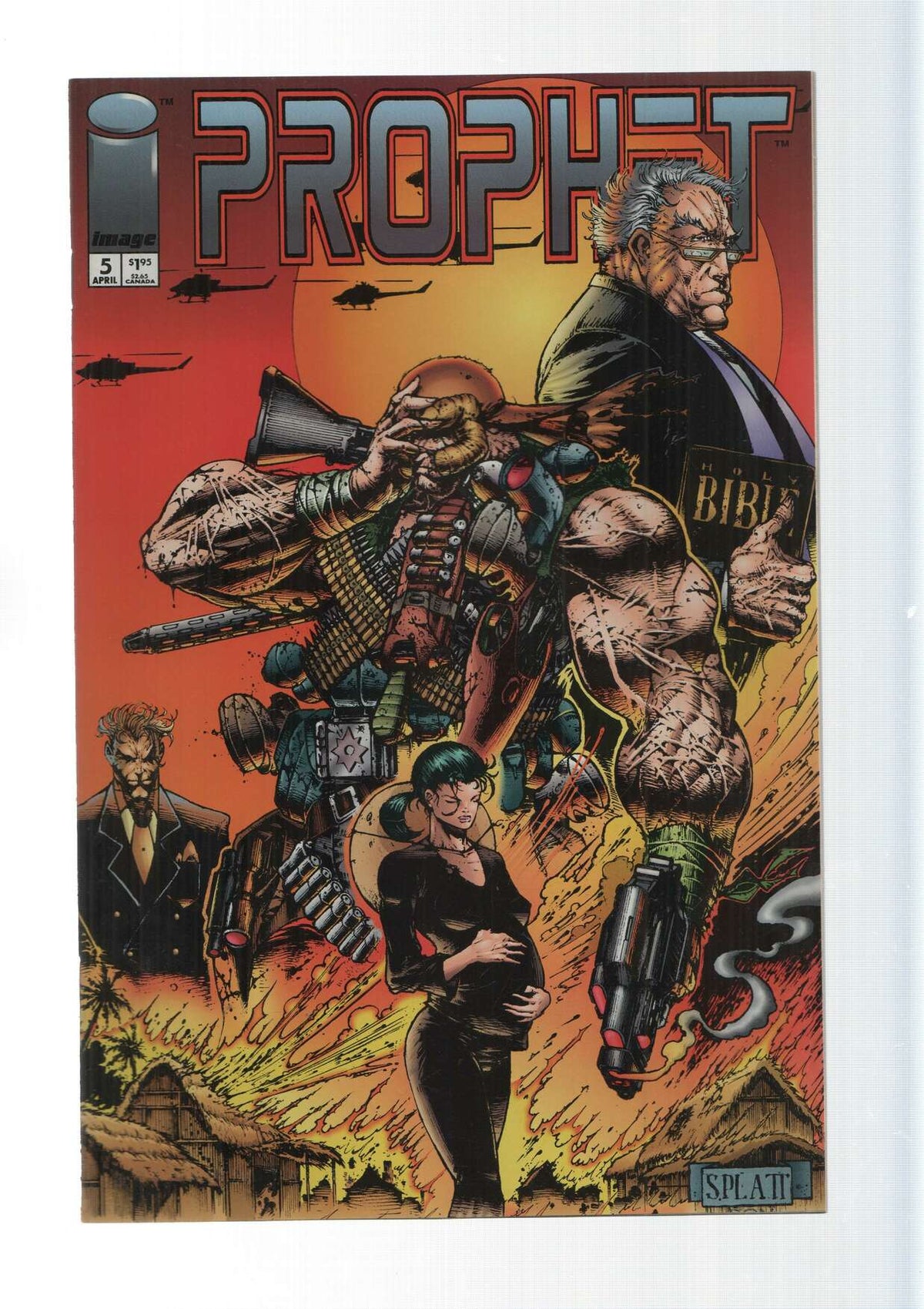 Image: Prophet vol. 1, numero 5, april 1994.  An extreme Studios production