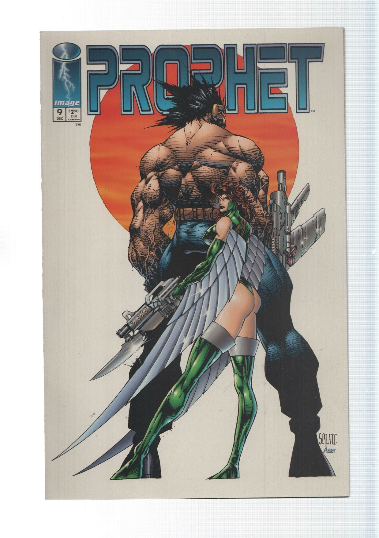 Image: Prophet vol. 1, numero 9. An extreme Studios production