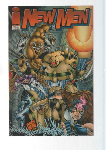 Image: New men vol. 1, numero 7 - Nauck. An Extreme Studios production