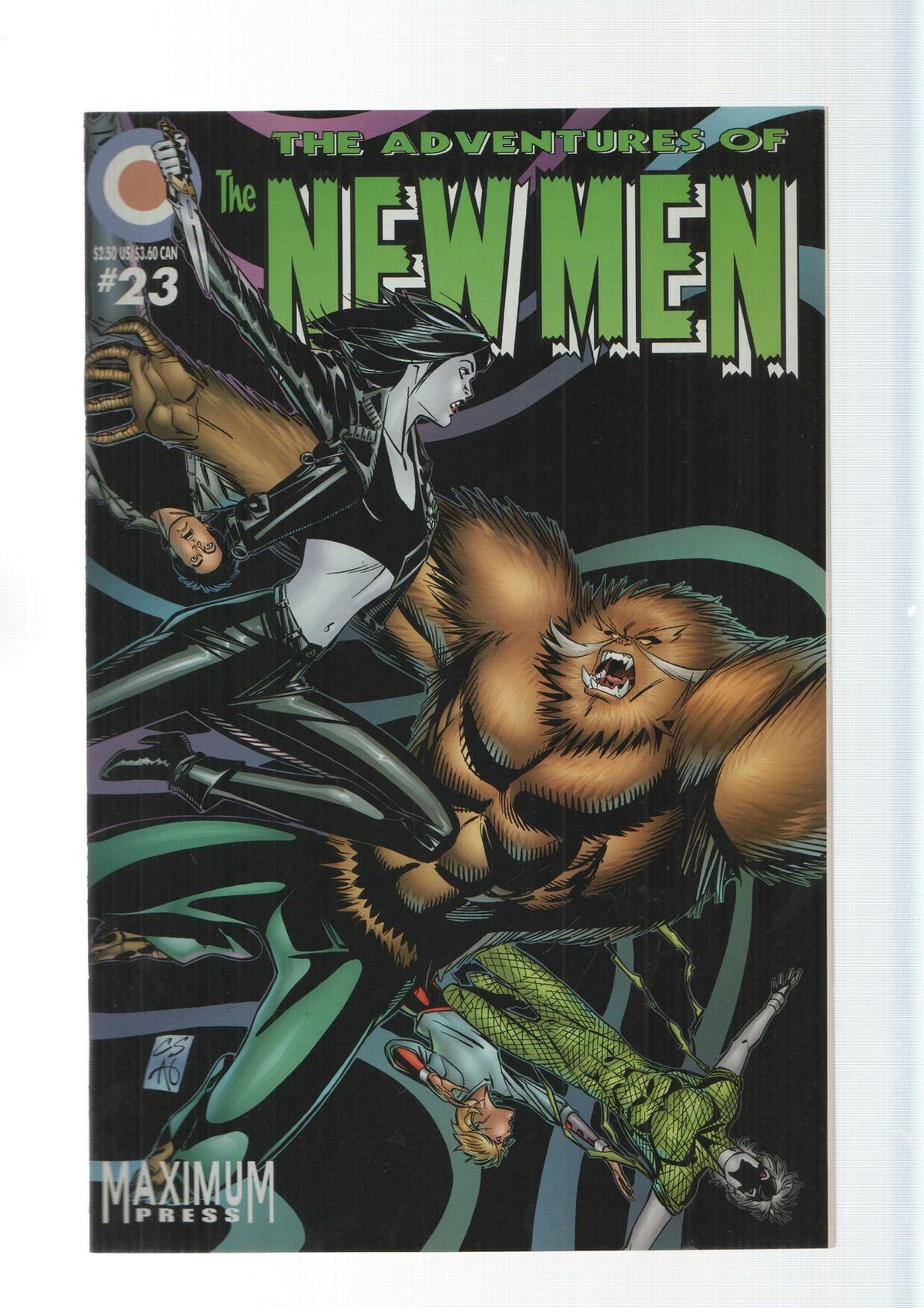 Image: The adventures of the New Men vol. 1, numero 23. Maximun Press