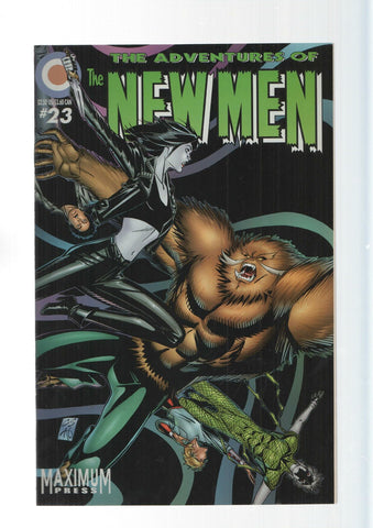 Image: The adventures of the New Men vol. 1, numero 23. Maximun Press