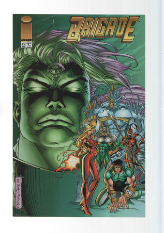 Image: Brigade vol. 2, numero 15 - Roger Cruz 94. An Extreme Studios production