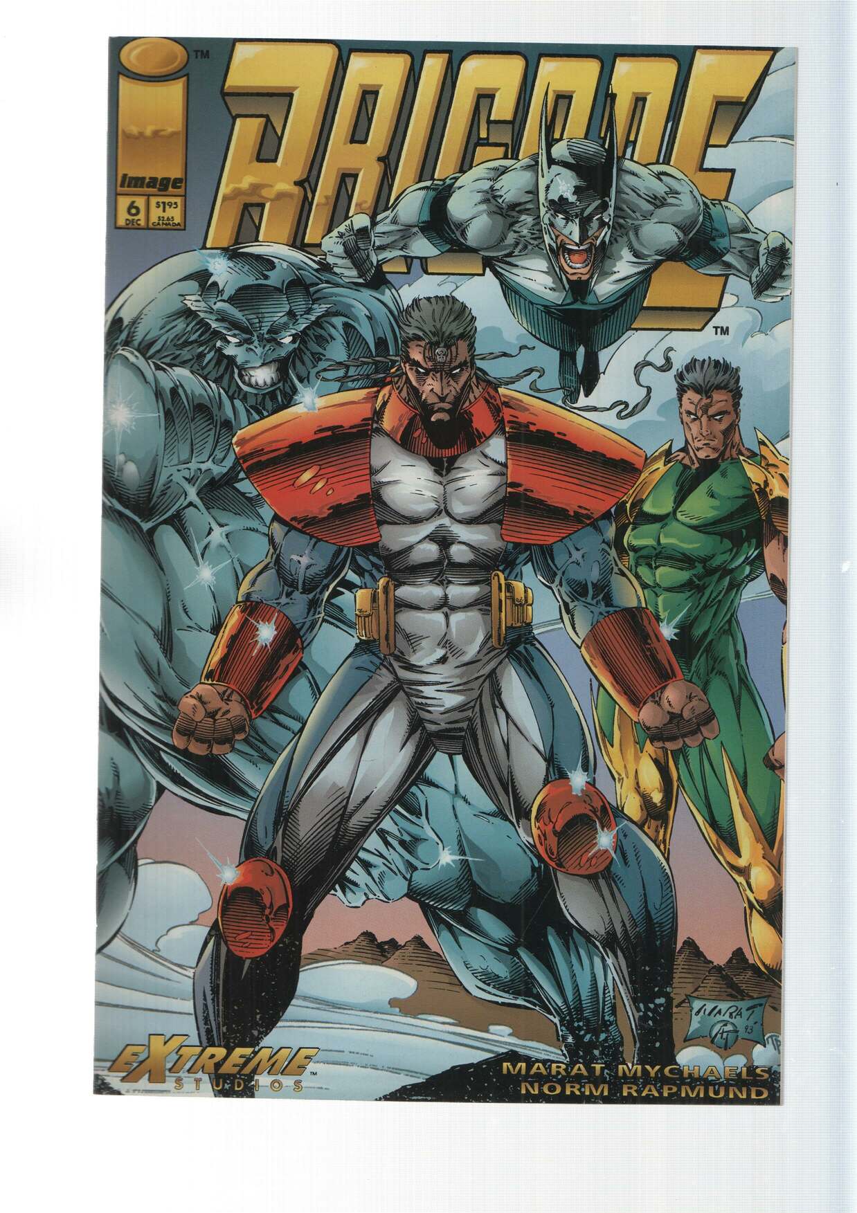 Image: A world below - Brigade vol. 1, numero 6. An Extreme Studios production