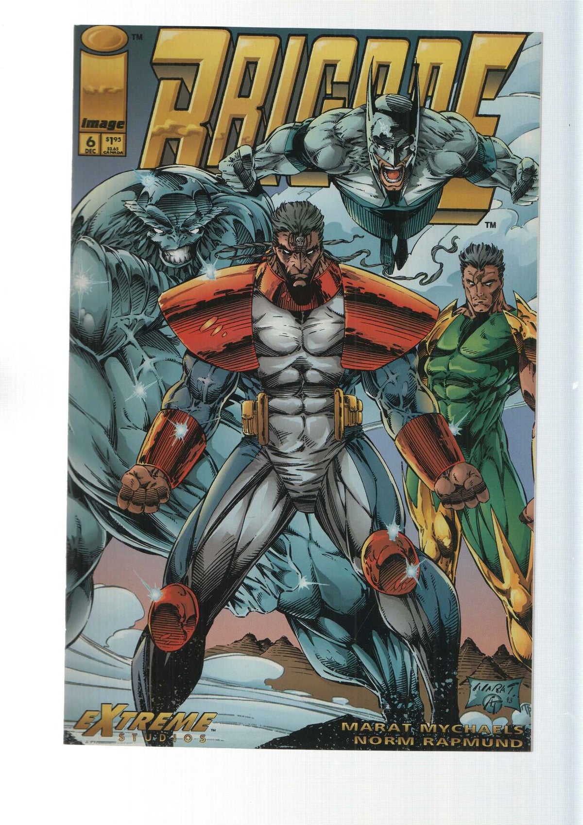 Image: A world below - Brigade vol. 1, numero 6. An Extreme Studios production