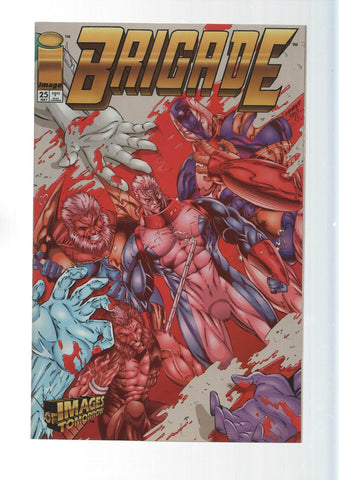 Presended by Image Comics: Brigade vol. 1, numero 25. An Extreme Studios production