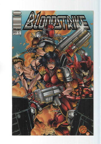 Image: Bloodstrike vol. 1, numero 20 - Karl 95. An Extreme Studios production