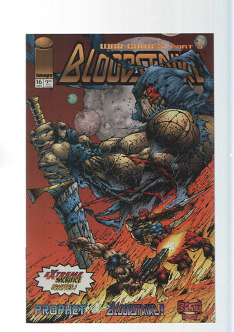 Image: War games part 3. Extreme Sacrifice ignites - Bloodstrike vol. 1, numero 16. An Extreme Studios production