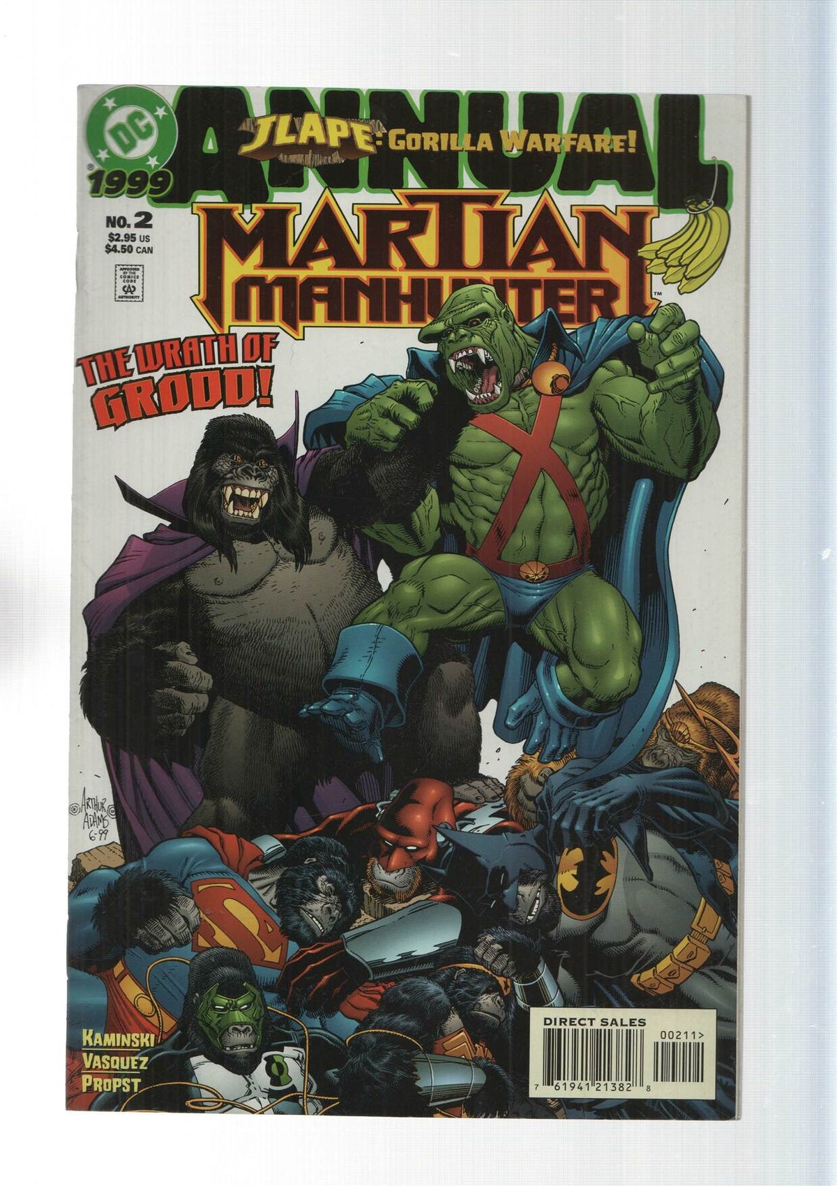 DC Comics: Fear and loathing on the planet of the apes - Martian Manhunter Annual