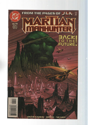 DC Comics: Back to the future. Pilgrims - Martian Manhunter numero 11