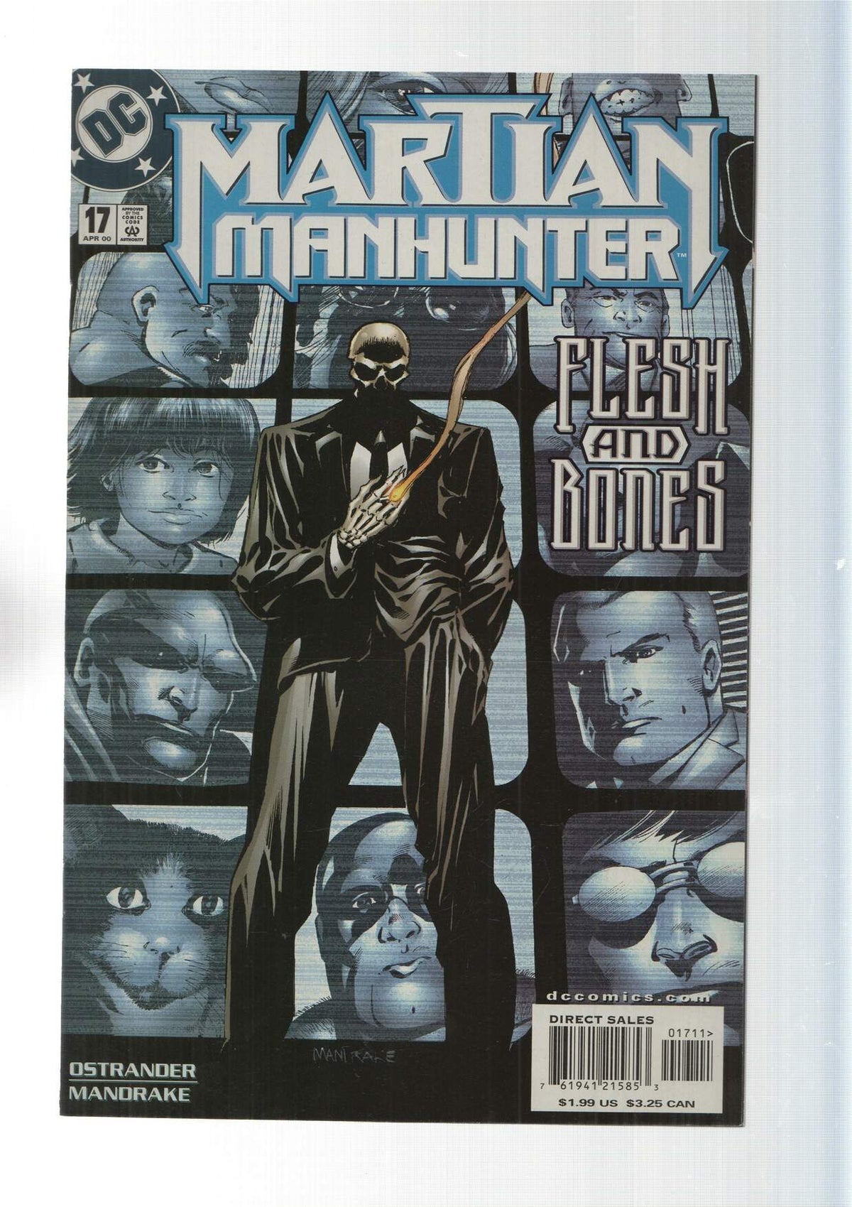 DC Comics: Flesh and bones. Hidden Faces - Martian Manhunter numero 17