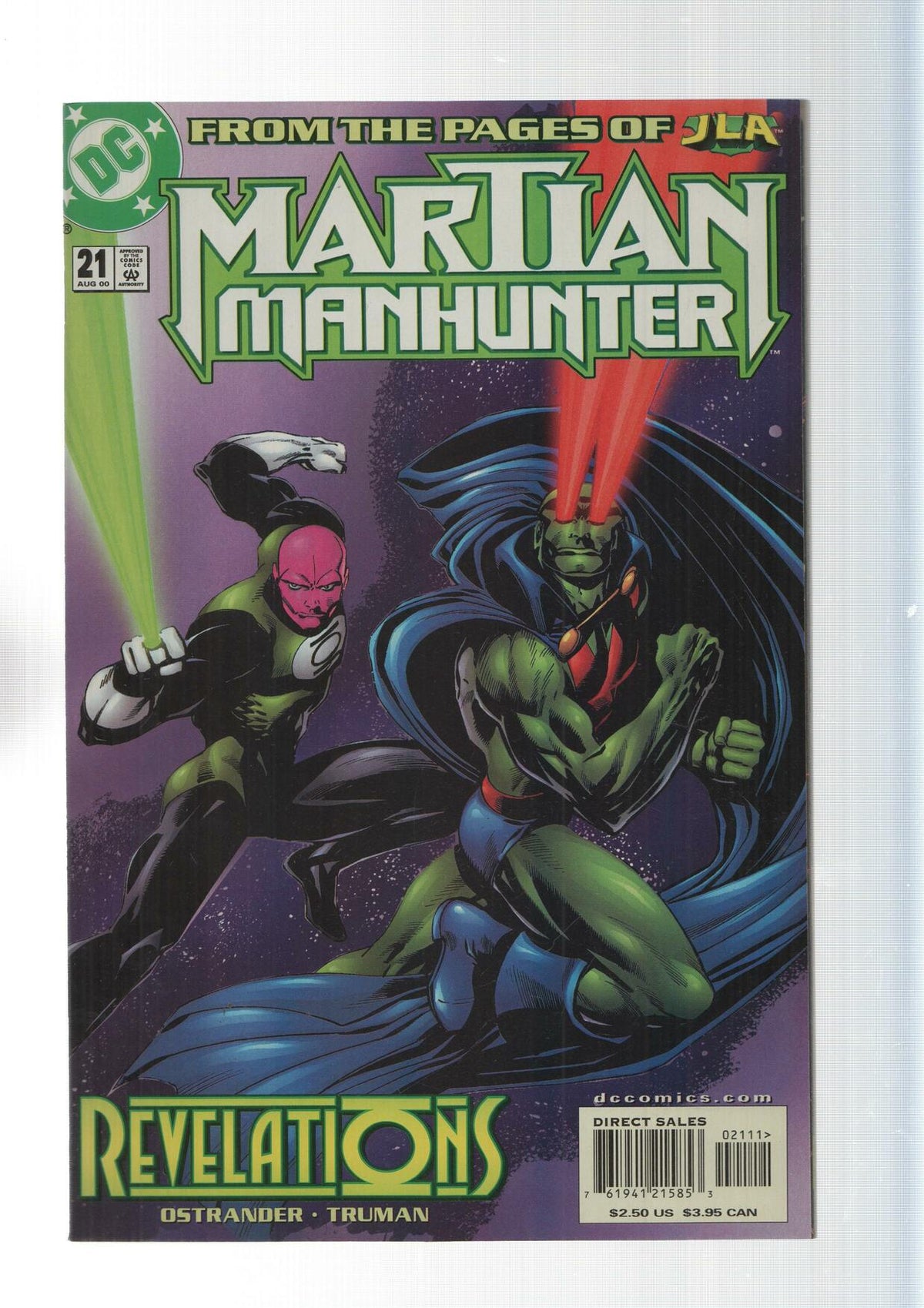 DC Comics: Revelations two, Beware my Power - Martian Manhunter numero 21