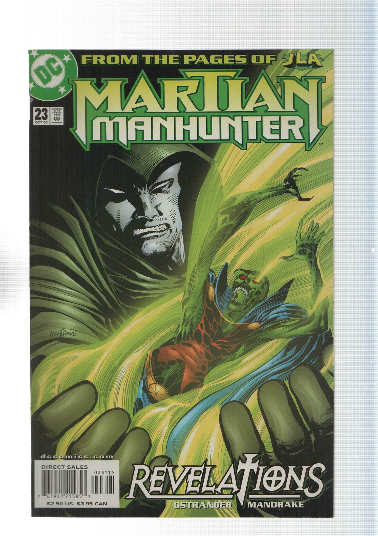 DC Comics: Revelations four, Moral Choices - Martian Manhunter numero 23