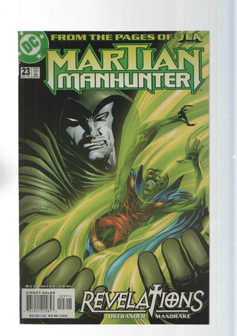 DC Comics: Revelations four, Moral Choices - Martian Manhunter numero 23