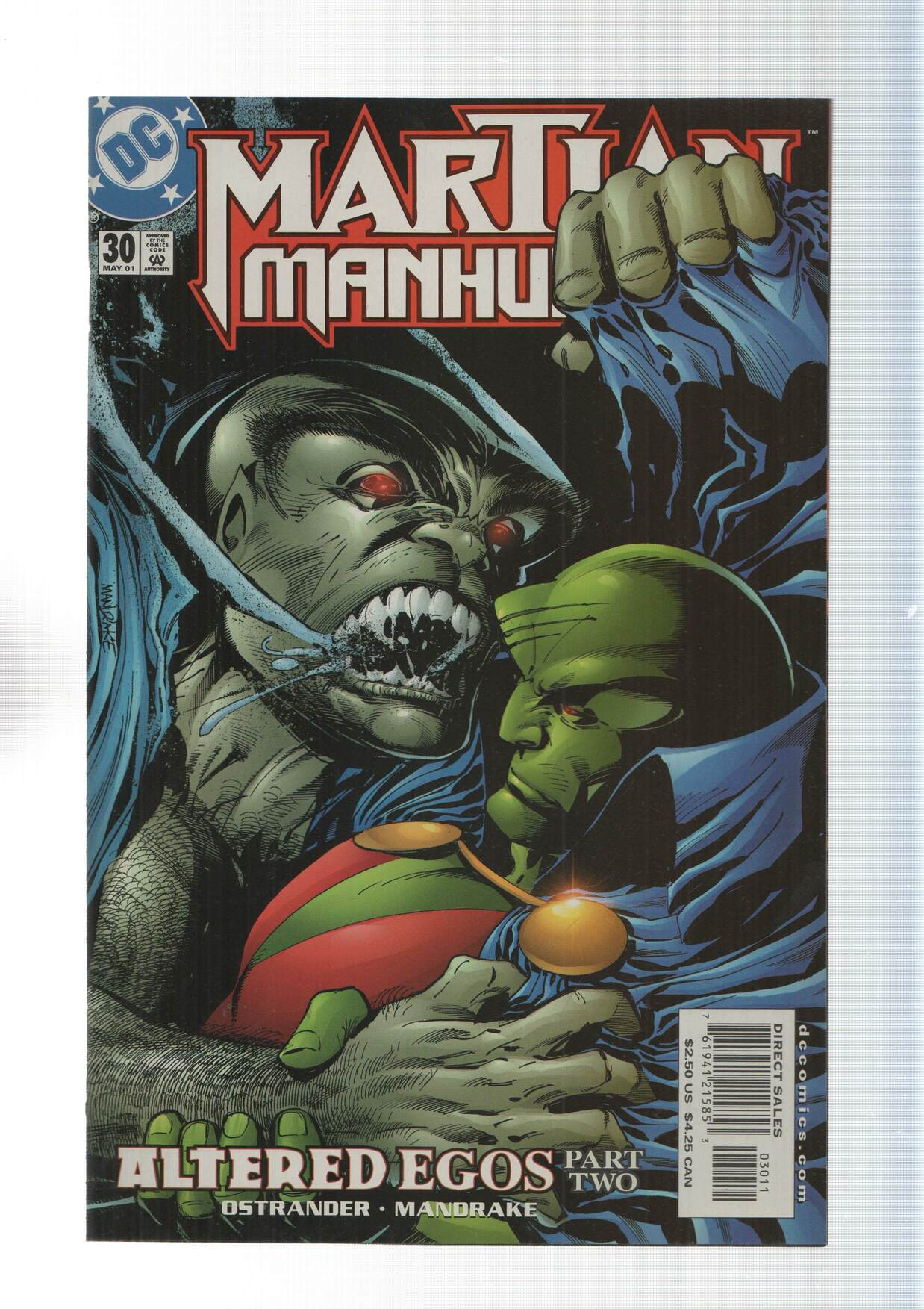 DC Comics: Altered egos part two - Martian Manhunter numero 30