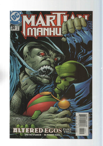 DC Comics: Altered egos part two - Martian Manhunter numero 30