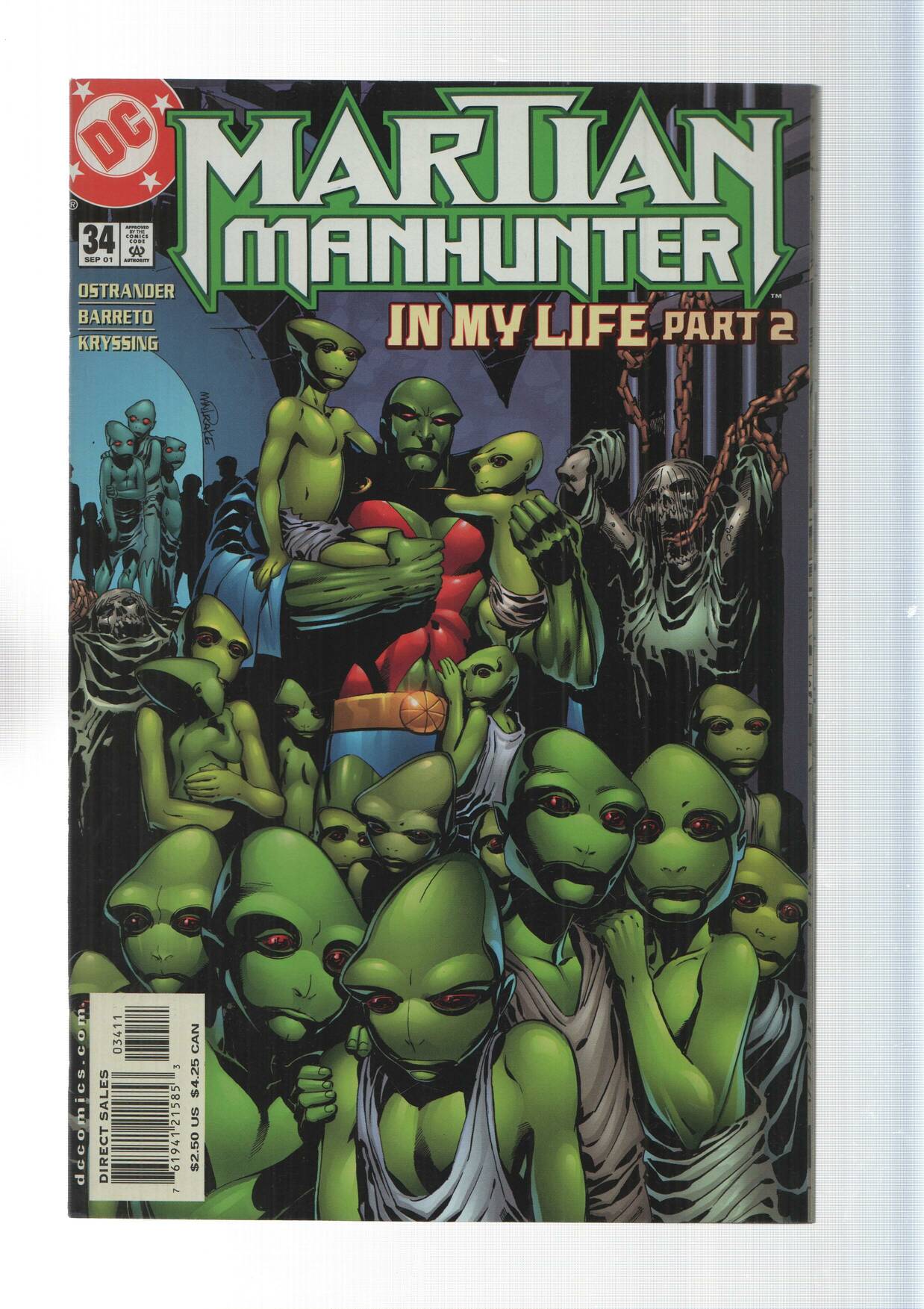 DC Comics: In my life part 2 - Martian Manhunter numero 34