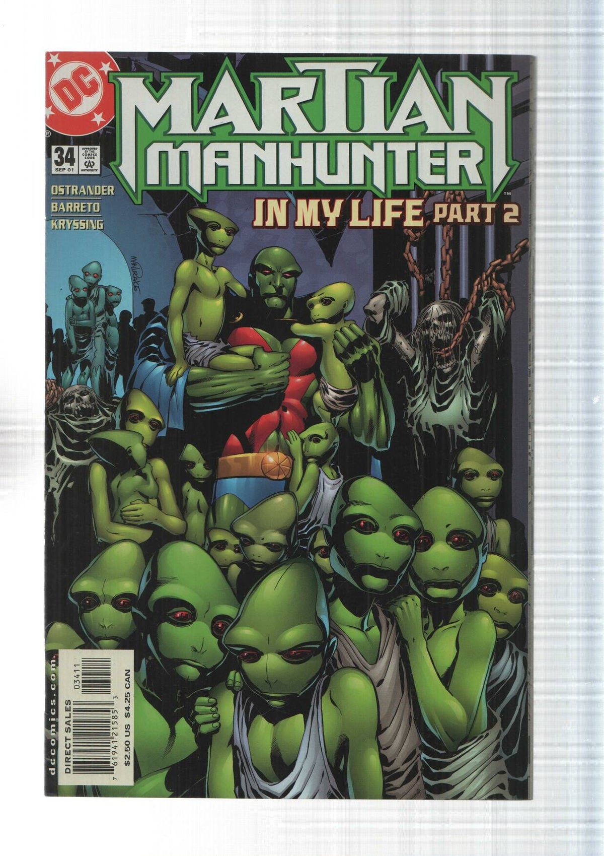 DC Comics: In my life part 2 - Martian Manhunter numero 34