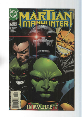 DC Comics: In my life part 3, Earthfall - Martian Manhunter numero 35