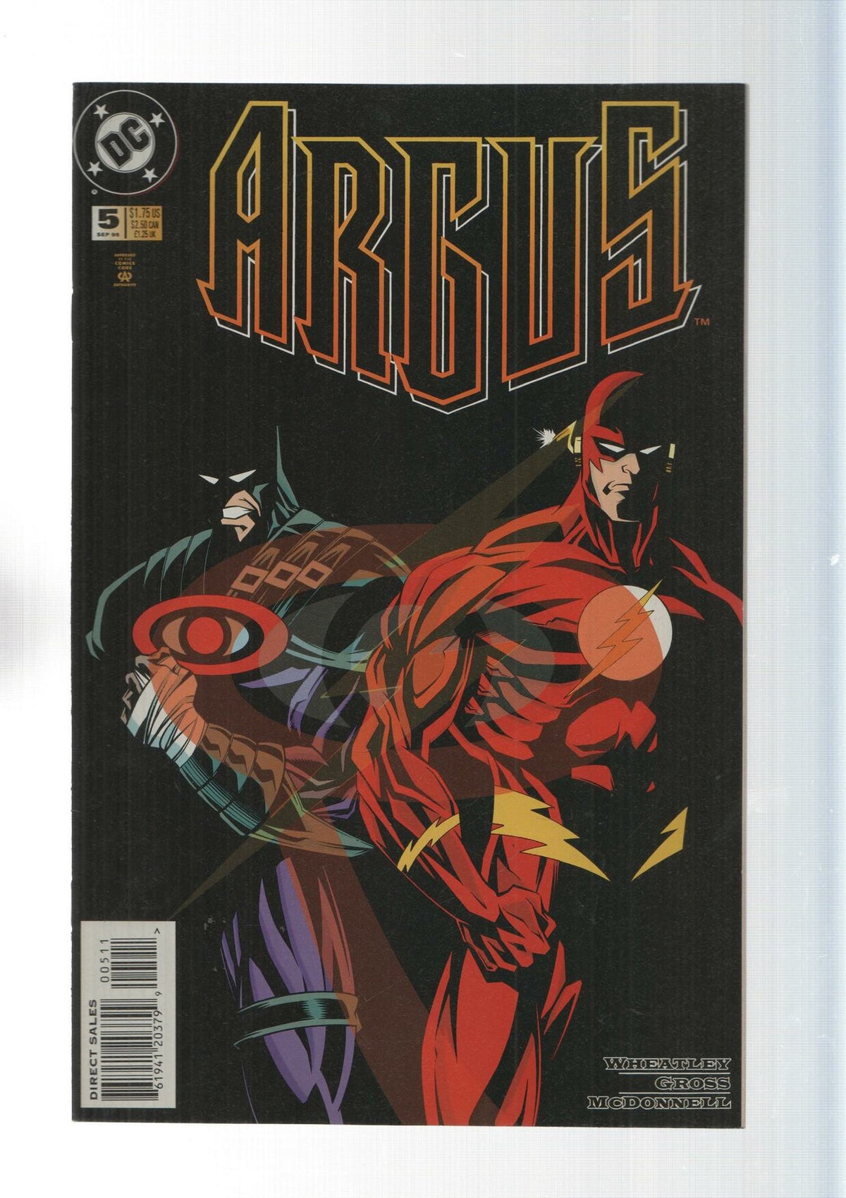 DC Comics: Light in Dak part 5, Statue of Mystery - Argus numero 5