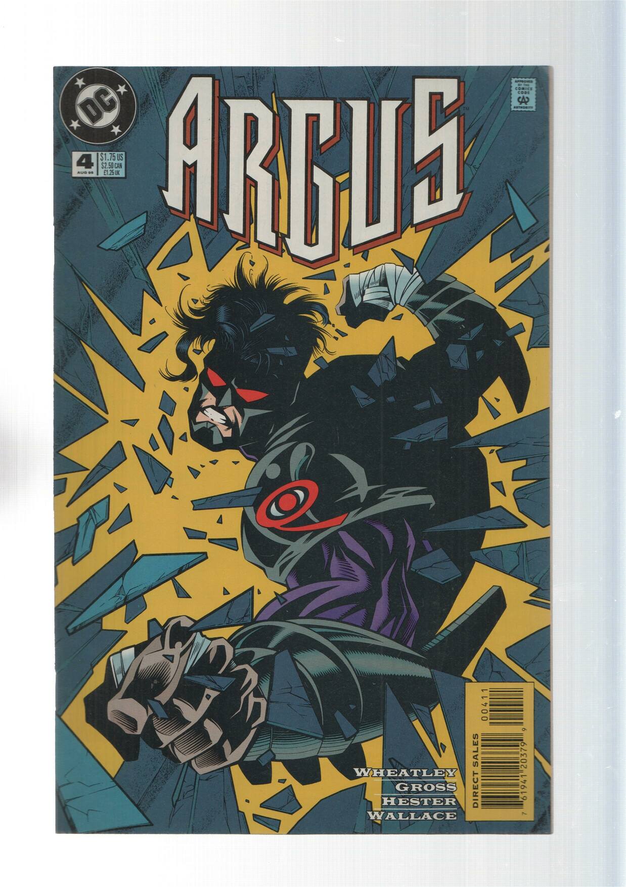 DC Comics: Light in Dak part 4, TV or not TV - Argus numero 4