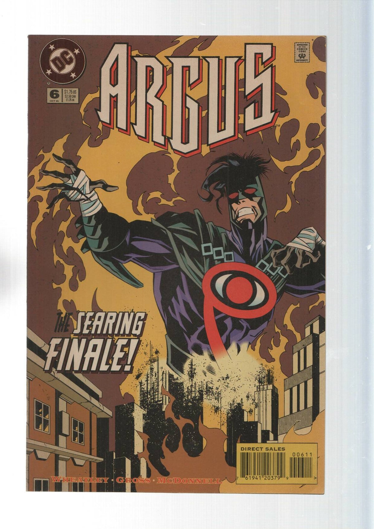 DC Comics: Light in Dak part 6, See no evil - Argus numero 6