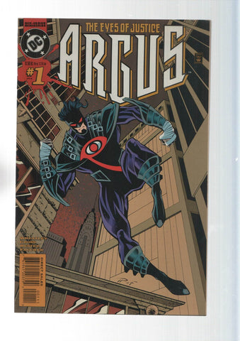 DC Comics: The eyes of justice, Lightin Dark part 1: God of vengeance - Argus numero 1